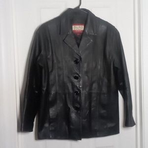Haband Tudor Court leather jacket